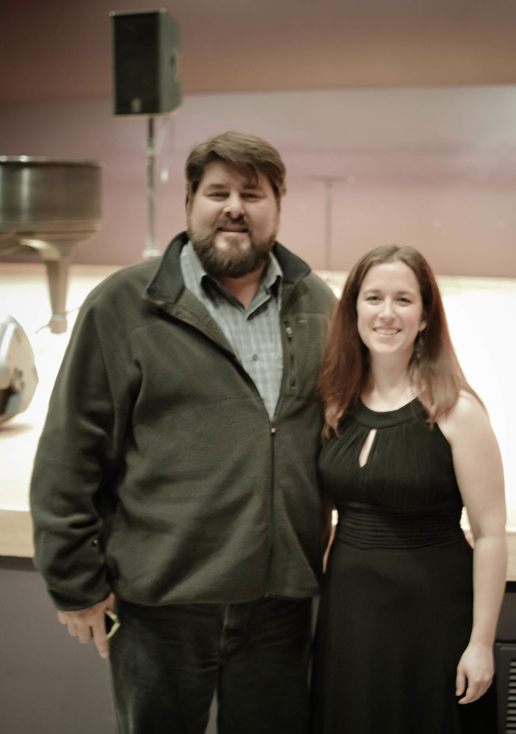 Alice Brown with Mike McFerron